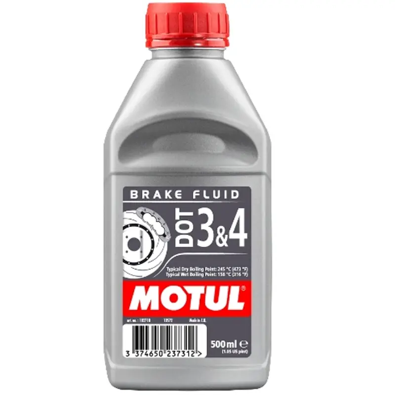 Brzdová kapalina Motul Dot 3 and 4 0,5 l Nejlepší Volba