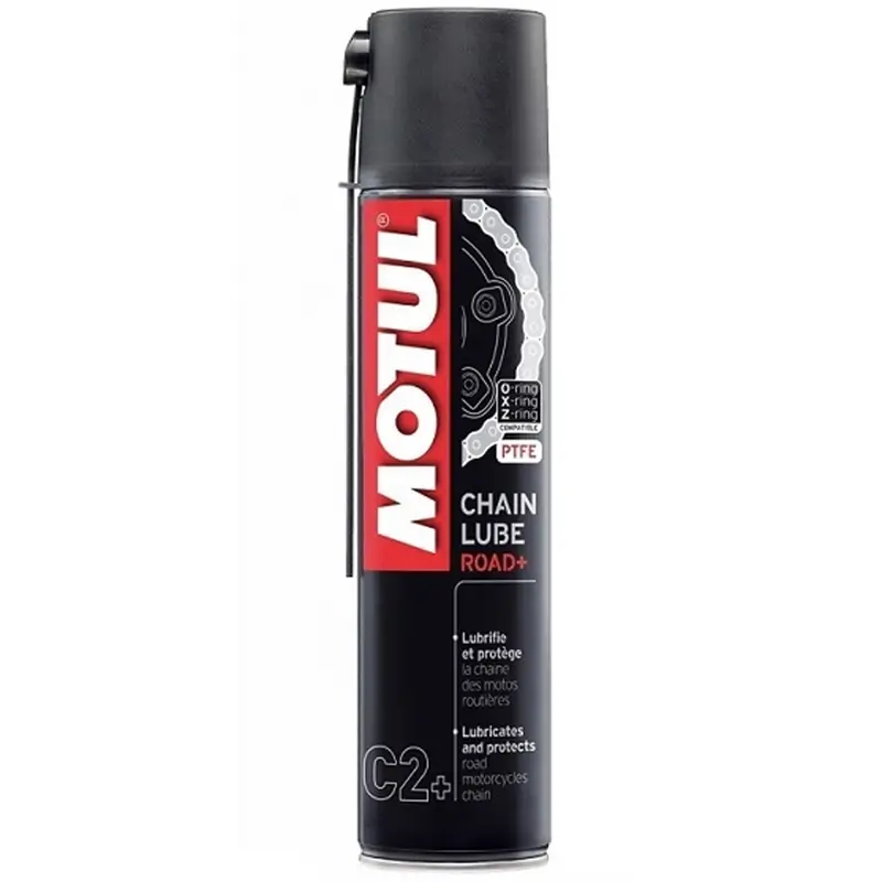 Sprej na mazání řetězu Motul C2+ Road Plus 400 ml Levný