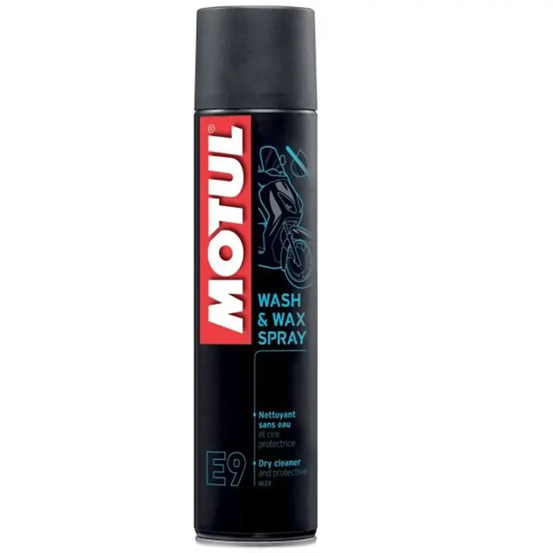 Sprej k ošetření plastů Motul E9 Wash Wax 400 ml Autentický
