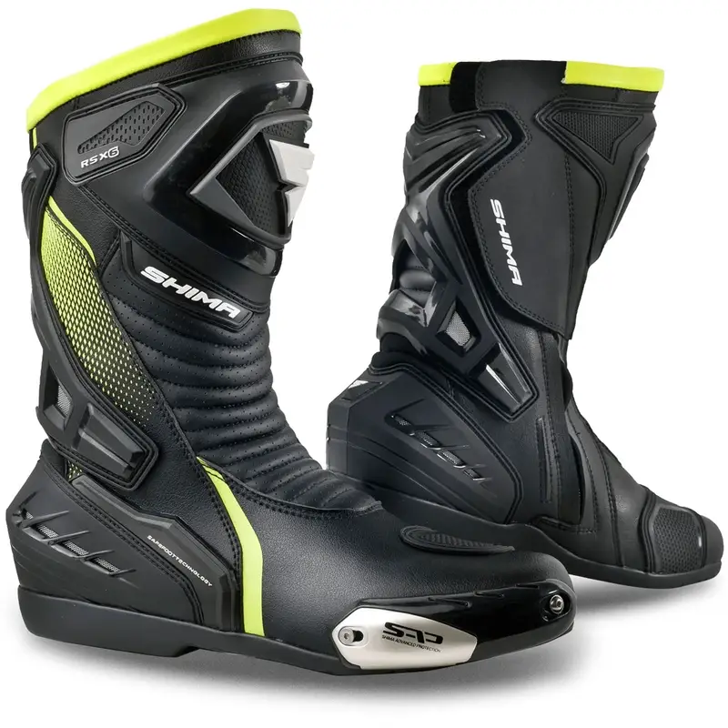 Boty na motorku Shima RSX-6 fluo žluté Ihned K Objednání