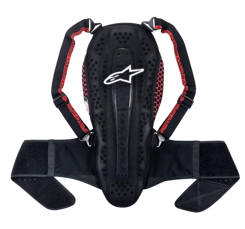 Vysoce Kvalitní Chránič páteře Alpinestars Nucleon KR-2 černo-červený