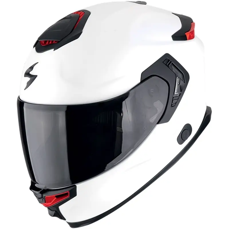 Časově Omezené Integrální helma na motorku Scorpion EXO-GT SP Air SOLID matná perleťově bílá