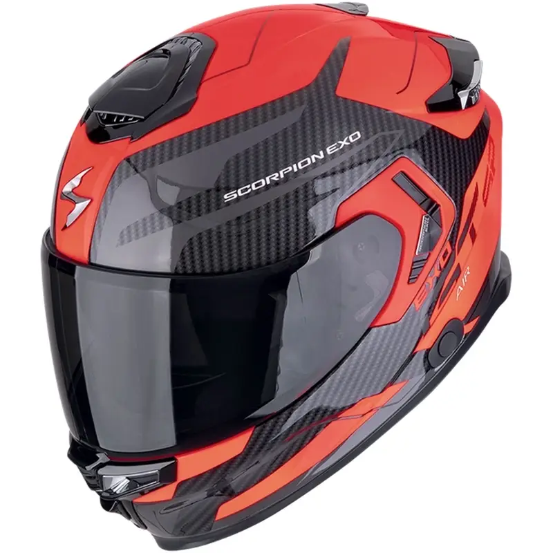 Integrální helma na motorku Scorpion EXO-GT SP AIR FLEX černo-fluo červená Ihned K Objednání