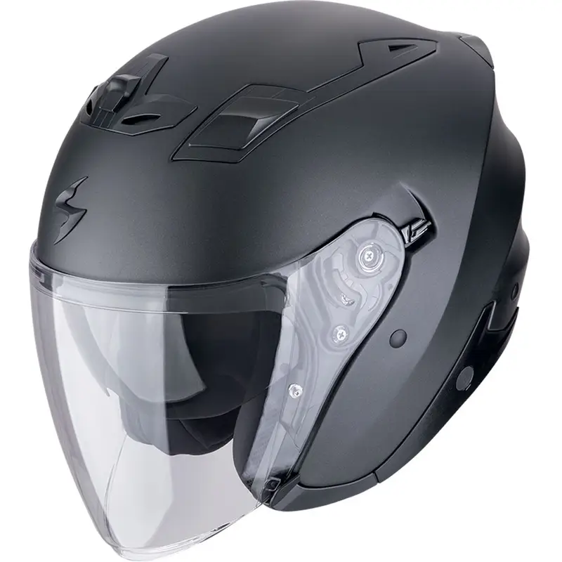 Otevřená helma na motorku Scorpion EXO-Z1 SOLID matná perleťově černá Pouze Dnes