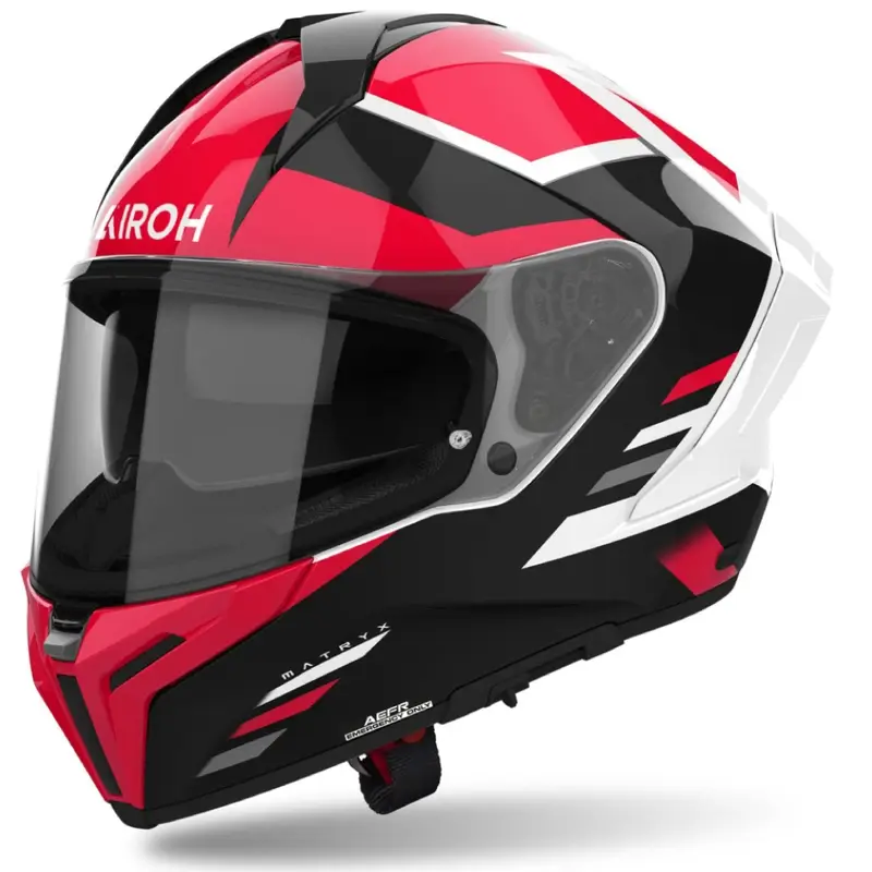 Integrální helma na motorku Airoh MATRYX Thron červená Cenová Bomba