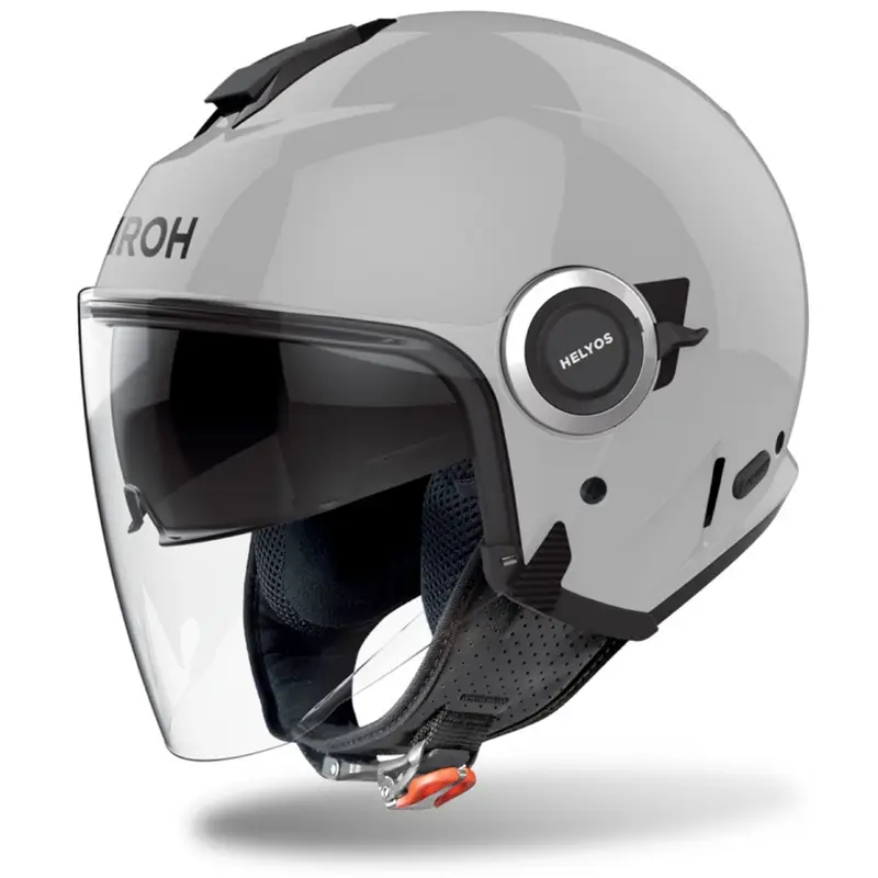 Otevřená helma na motorku Airoh HELYOS Color lesklá šedá Koupit Online