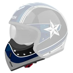 Hit Sezóny Bradový chránič pro helmy Airoh J110 Command modrý lesklý