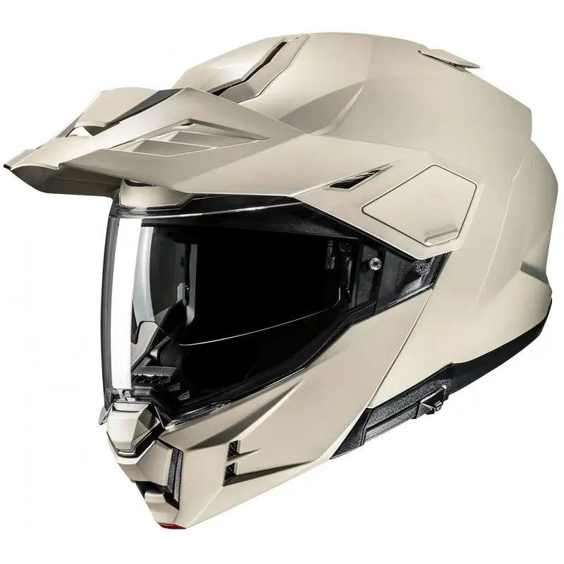 Výklopná helma na motorku HJC i80 Solid Semi Flat pískově béžová Super Cena