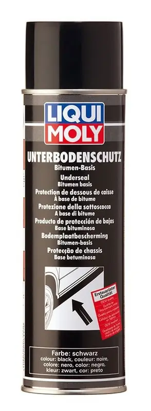 Nepřelakovatelný ochraný nástřik Liqui Moly černý 500 ml Hit Sezóny