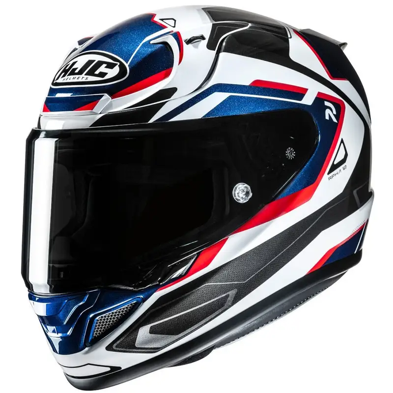Integrální helma na motorku HJC RPHA 12 Brels MC21 černo-bílo-červeno-modrá Must-Have