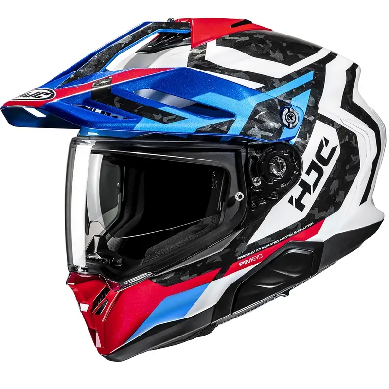 Cenový Hit Enduro helma na motorku HJC RPHA 60 Dakar MC21 modro-černo-bílá