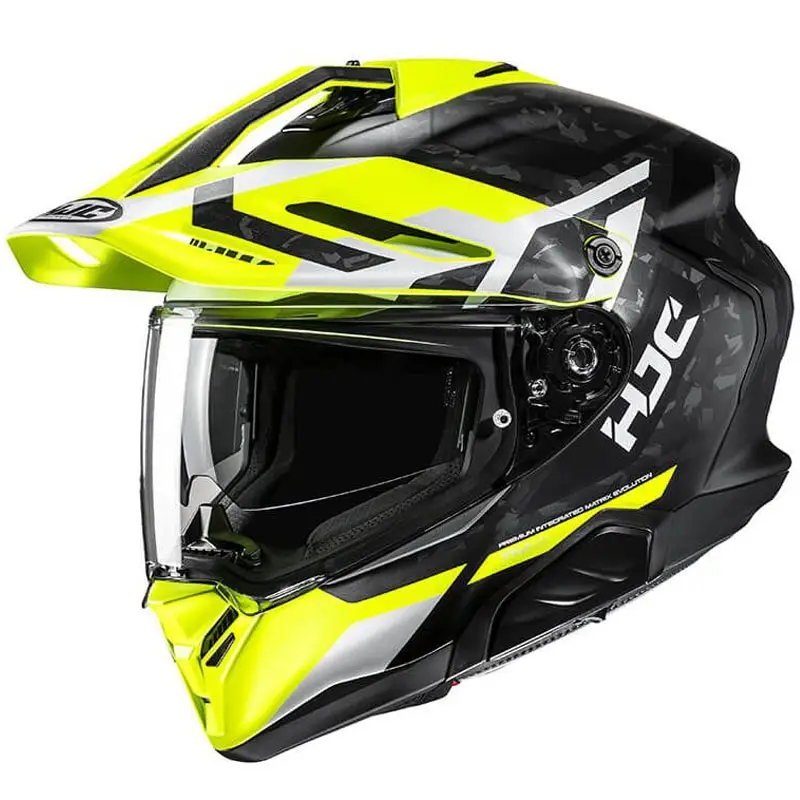 Enduro helma na motorku HJC RPHA 60 Dakar MC3HSF fluo žluto-černá Sezónní Sleva
