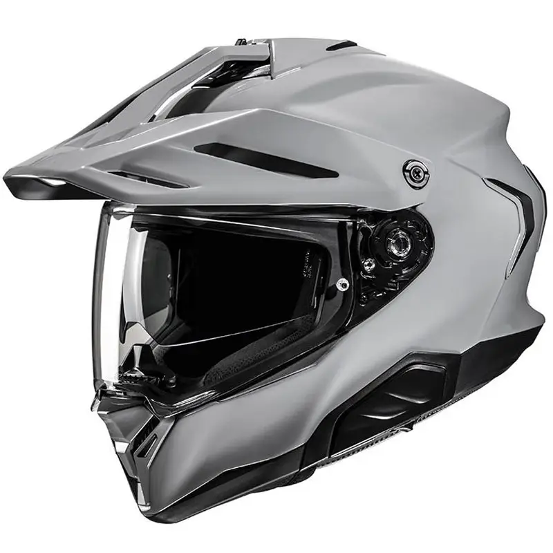 Enduro helma na motorku HJC RPHA 60 Solid šedá Aktuální