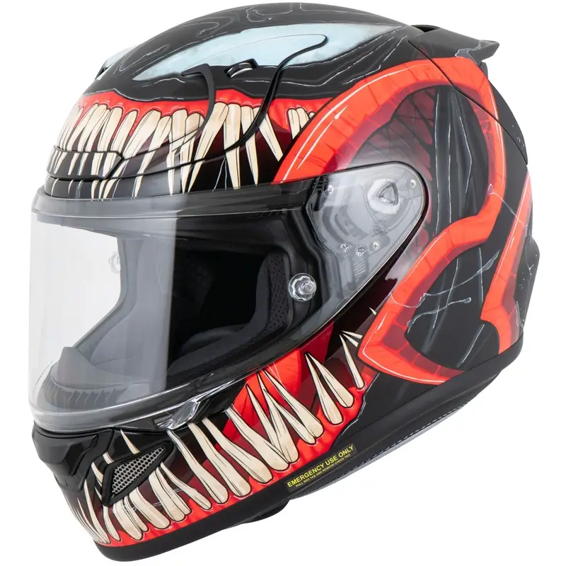 Integrální helma na motorku HJC RPHA 12 Venom 3 Marvel černo-červená Akční Cena