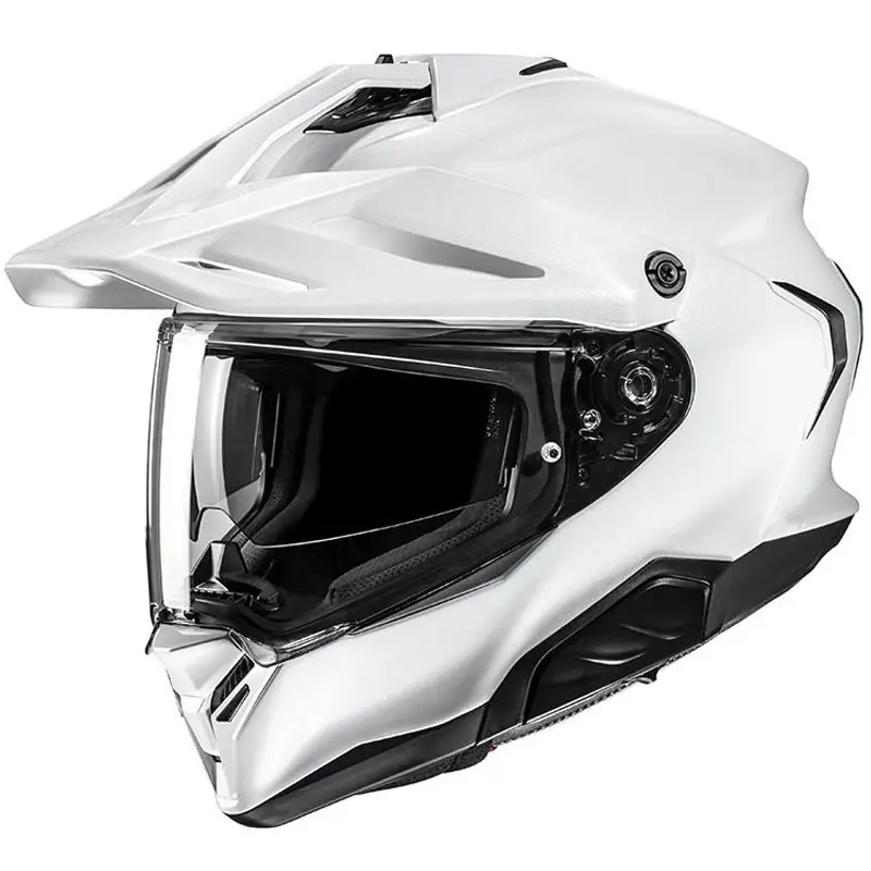 Hit Sezóny Enduro helma na motorku HJC RPHA 60 Solid perleťově bílá