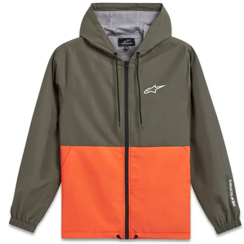 Nakupujte Hned Bunda Alpinestars Speeded Windbreaker zeleno-oranžová