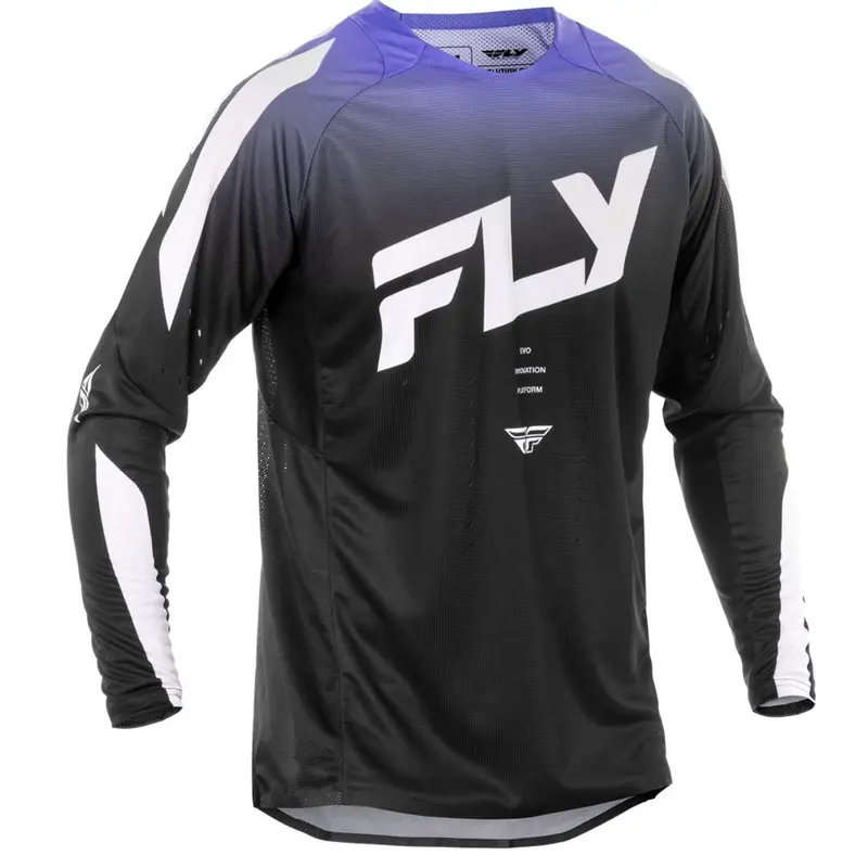 Přímo Od Výrobce Motokrosový dres FLY Racing Evolution černo-bílo-fialový