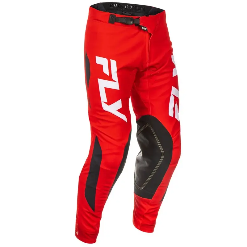 Sleva Motokrosové kalhoty FLY Racing Evolution červeno-bílo-černé