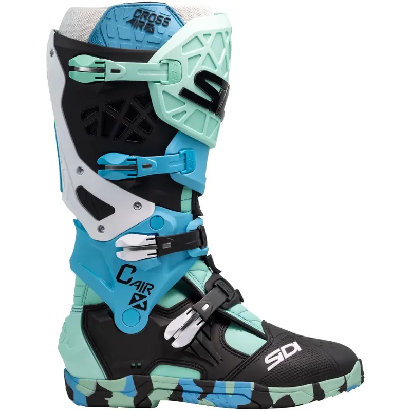 Kup Teď Boty na motorku SiDi Crossair X černo-tyrkysové