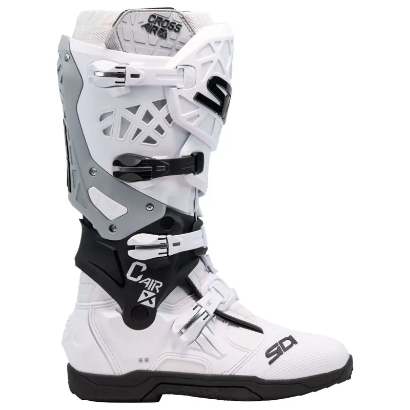 Boty na motorku SiDi Crossair X bílo-černé Horká Nabídka