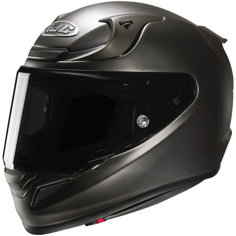 Integrální helma na motorku HJC RPHA 12 Solid semi flat titanová Bezpečná Platba