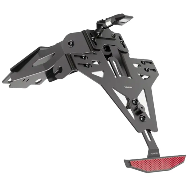 Držák SPZ s osvětlením Highsider Akron RS PRO Yamaha R125, YZF-R125 černý Novinka