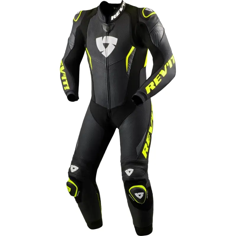 Finální Výprodej Kombinéza na motorku Revit Argon 3 černo-fluo žlutá