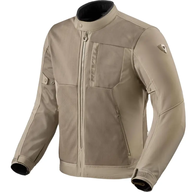 Bunda na motorku na motorku Revit Highcrest písková Omezená Nabídka