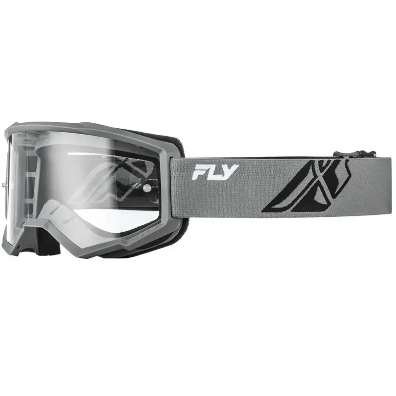 Motokrosové brýle Fly Racing Focus šedo-černé II s čirým plexi Koupit Online