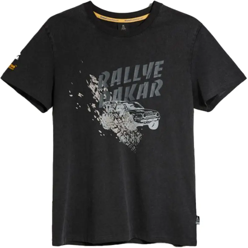 Bezpečná Platba Tričko Dakar VINT 03 grafitové