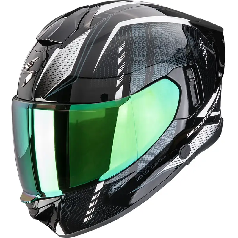 Integrální helma na motorku Scorpion EXO-530 Air Theras černá-perleťovo-bílá Sleva