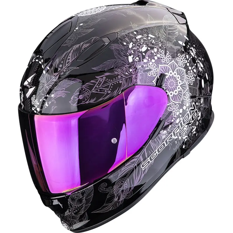 Integrální helma na motorku Scorpion EXO-491 Dream černá chameleon Levný