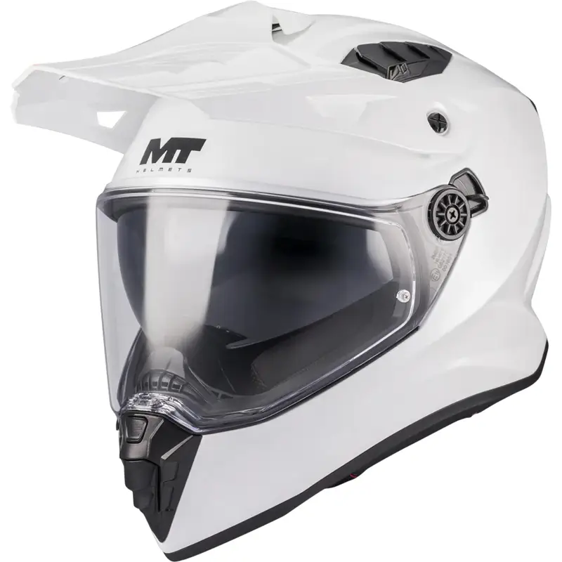 Koupit Online Enduro helma na motorku MT Track SV Pure A0 bílá