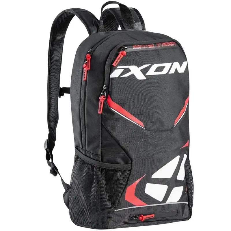 Omezená Nabídka Batoh na motorku IXON R-Tension 23 černo-bílo-červený