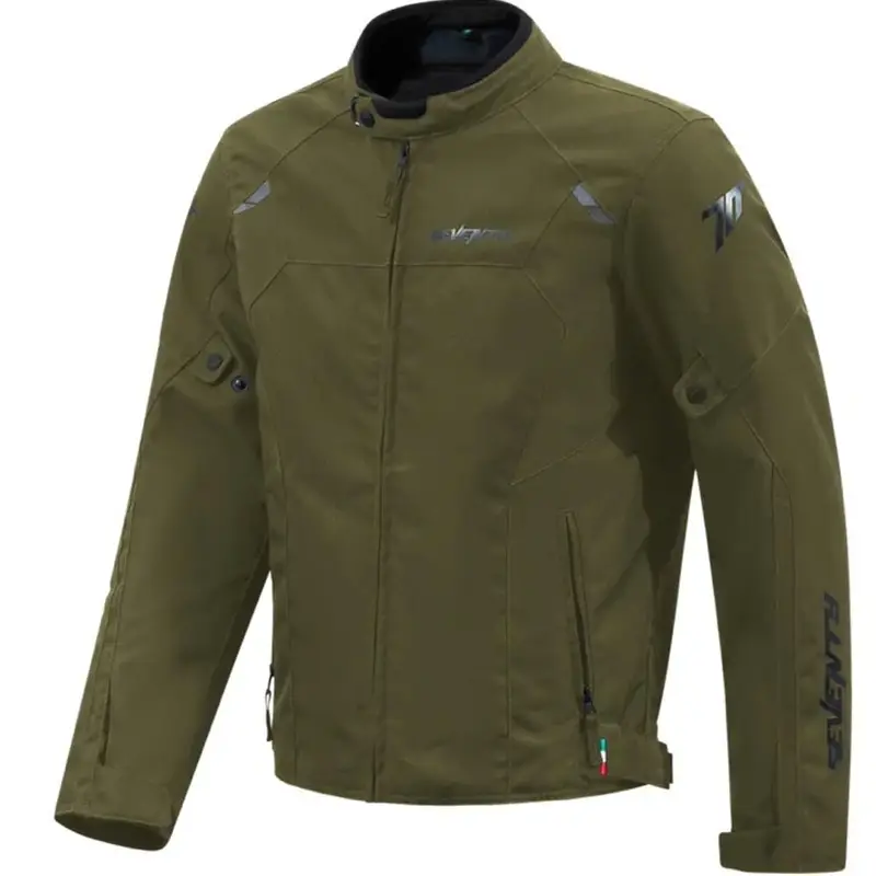 Finální Výprodej Bunda na motorku Seventy Degrees SD-JR65 Piston khaki zelená