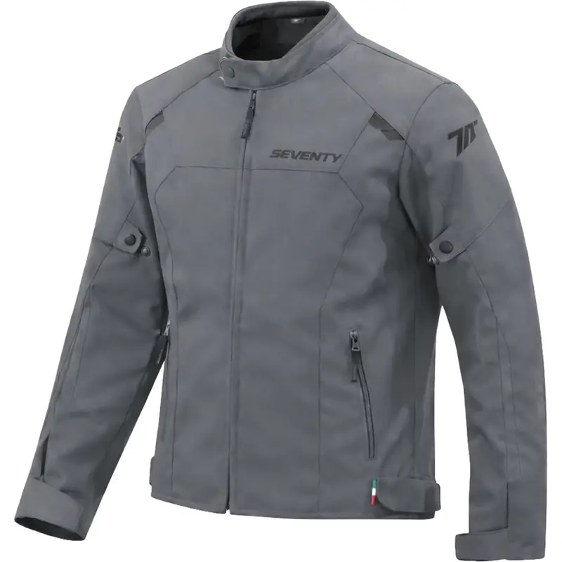 Dámská bunda na motorku Seventy Degrees SD-JR67 Piston tmavě šedá Nejprodávanější