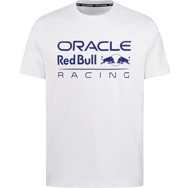 Akční Nabídka Tričko Oracle Red Bull Racing Tonal bílé