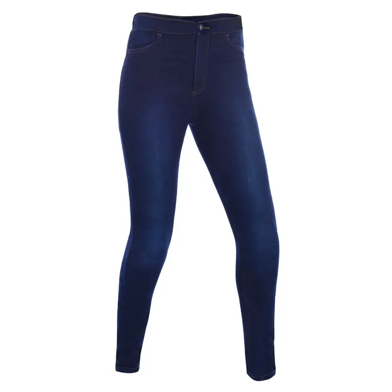 Zkrácené dámské legíny Oxford Jeggings modré Top Prodej