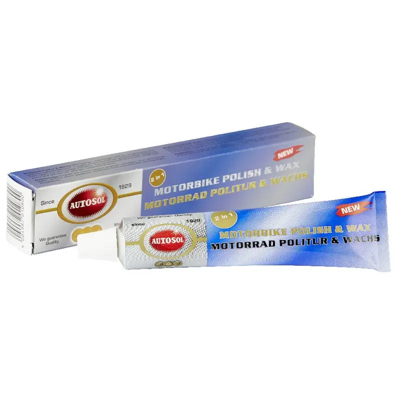 Pasta na čištění laku Autosol Motorbike Polish & Wax 50 g Víkendová Akce
