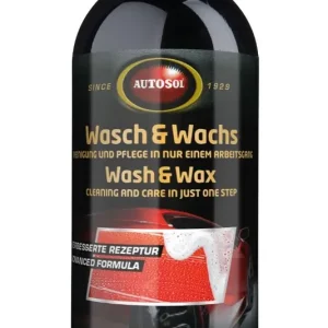 Šampon s voskem Autosol Wash and Wax 500 ml Nová Kolekce