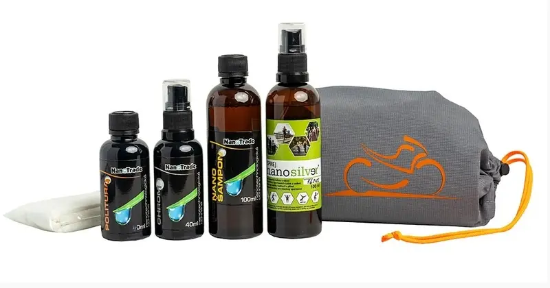 Značkový Sada nanokosmetiky na moto nanosilver®