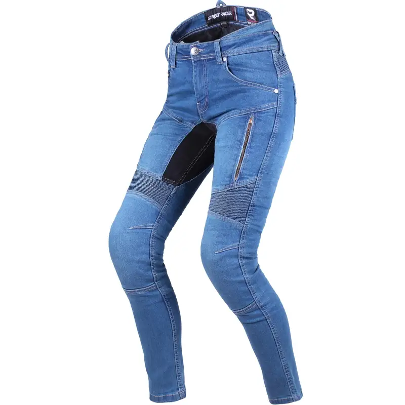 Bezpečná Platba Dámské jeansy Street Racer Stretch II Slim fit CE modré