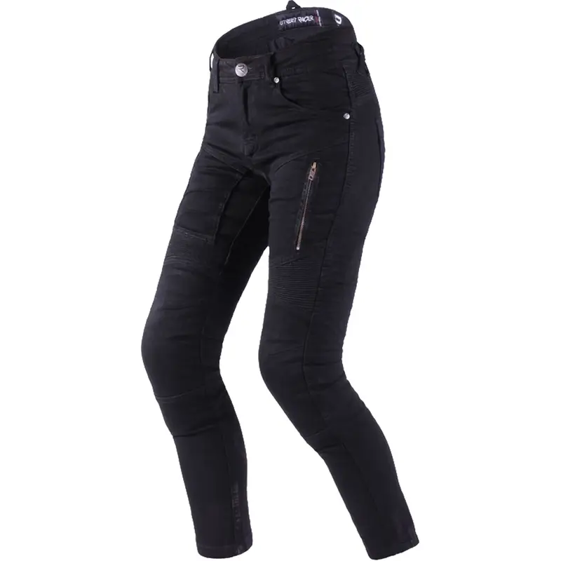 Autentický Dámské jeansy Street Racer Stretch II Slim fit CE černé