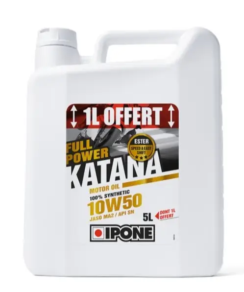 Nakupujte Hned Motorový olej Ipone Full Power Katana 10W50 5 l