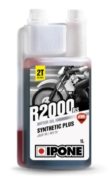 Tovární Cena Olej do benzínu Ipone R200RR (R200RS) 2T synthetic plus 1 l jahodový