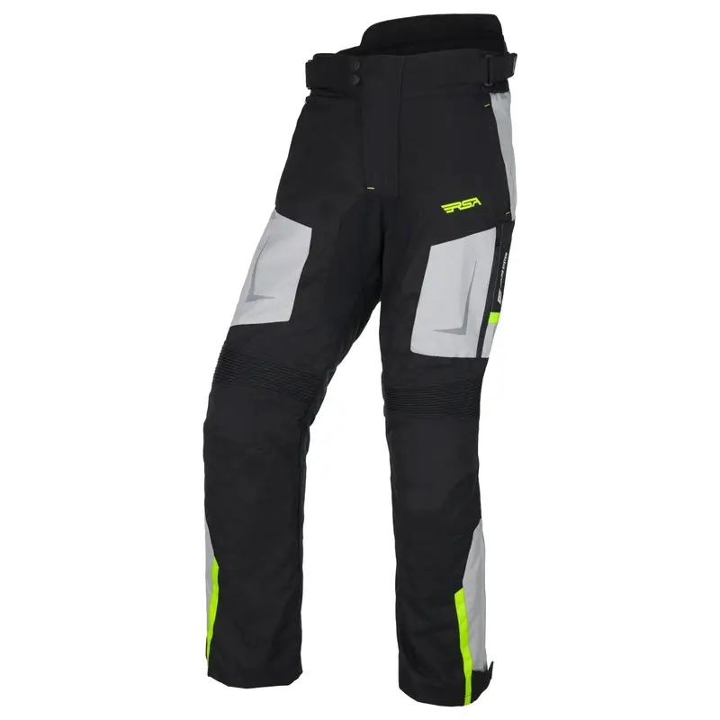 Kalhoty na motorku RSA EXO 2 černo-šedo-fluo žluté Časově Omezené