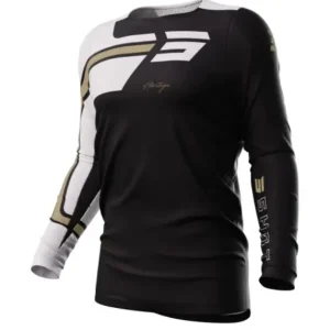 Motokrosový dres Shot Contact Heritage hnědo-bílo-černý výprodej Nejlepší Volba