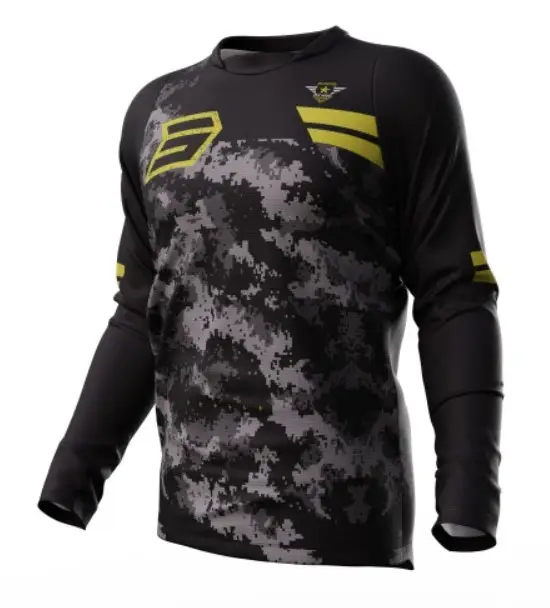 Poslední Šance Motokrosový dres Shot Devo Army černo-šedo-zlatý výprodej
