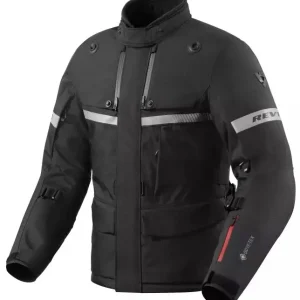 Bunda na motorku Revit Poseidon 3 GTX černá Bezpečná Platba