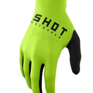 Akční Cena Motokrosové rukavice Shot Raw černo-fluo zelené výprodej